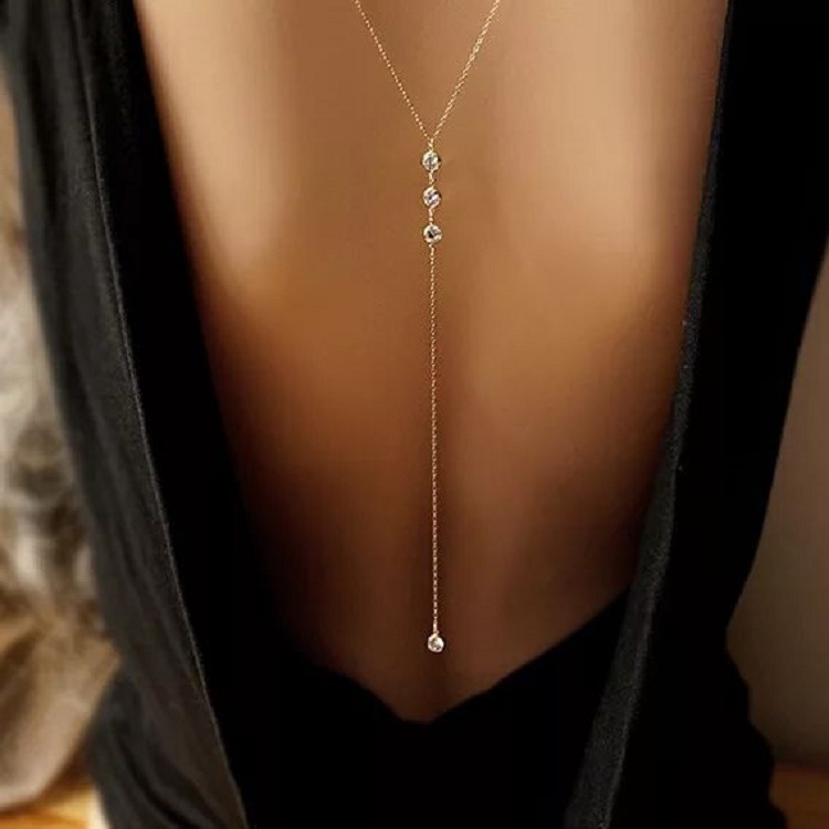 Body Jewellery - Новое сексуальное женское ожерелье со стразами
