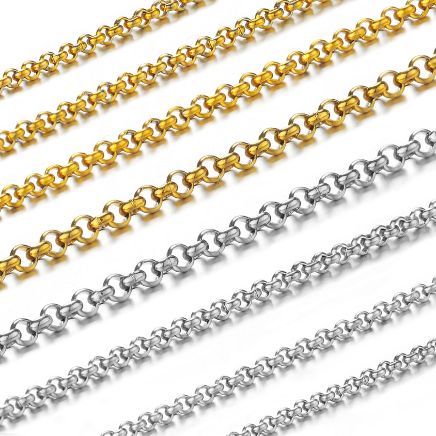Body Jewellery - 1 метр цепочки из нержавеющей стали