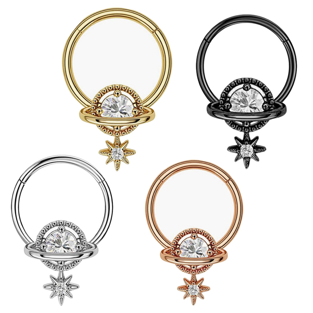 Body Jewelry Surgical Steel - Кольца для пирсинга Septum Planet Jewelry