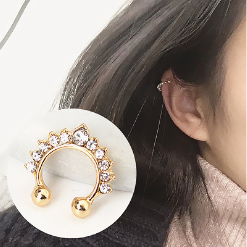 Body Jewelry Ear Piercing - 1 шт. U-образный зажим для носа