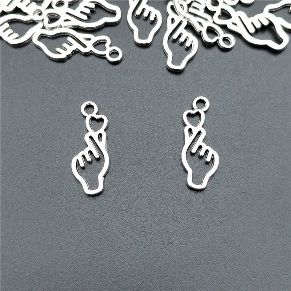 Body Jewelry Y2K - 10-100 шт. Фиолетовые бусины-шармы Borahae I