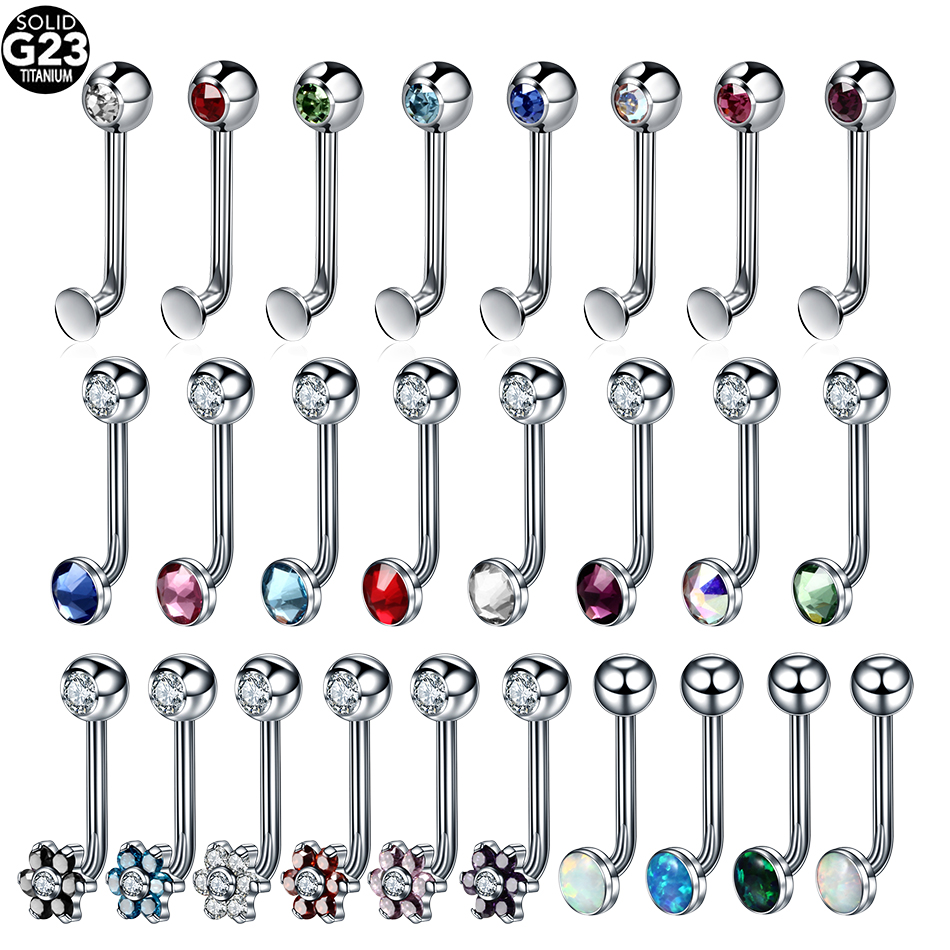 Body Jewelry Vch - 1 шт., титановый Кристина, вертикальный пирсинг