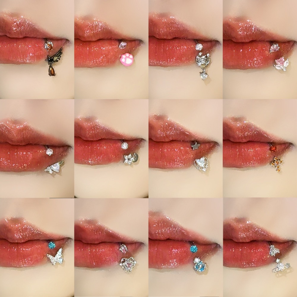 Коллекция украшений для губ: к – обзор и цена Body Jewelry Europe