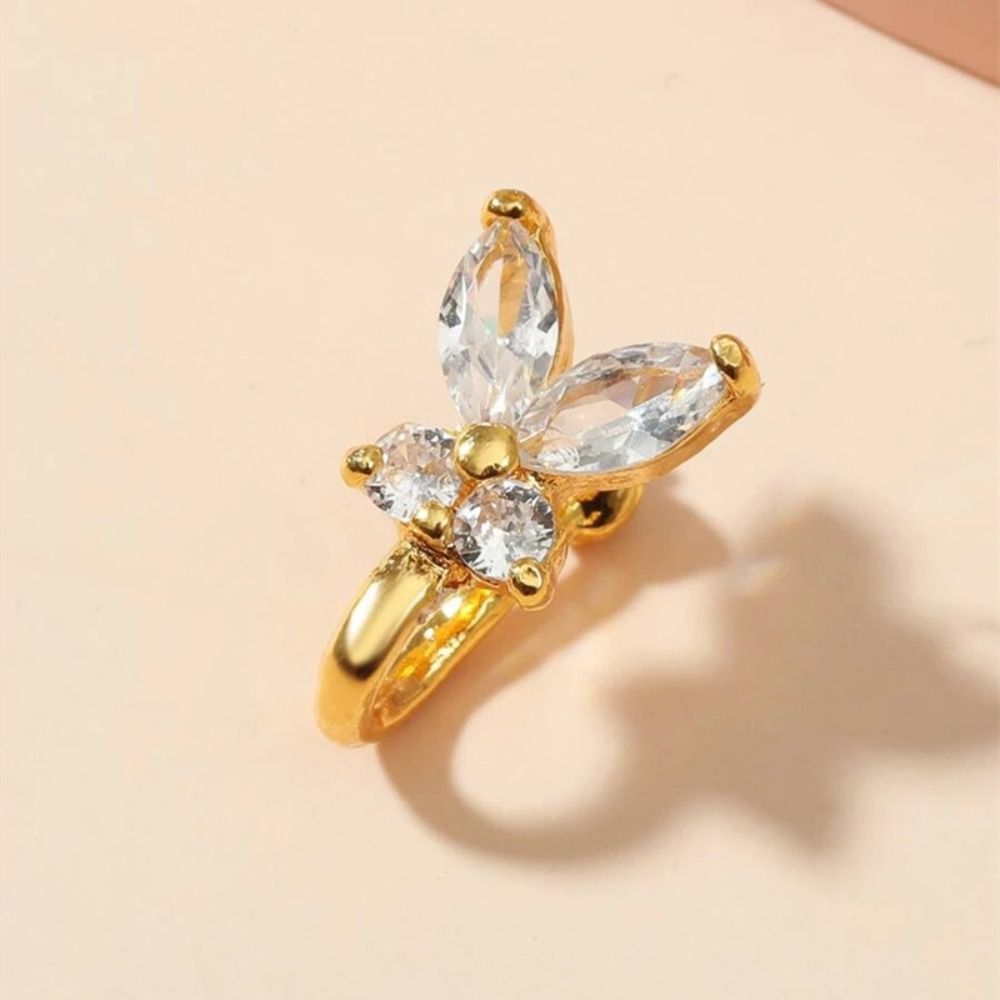 Кольцо для носа с бабочкой из  – обзор и цена Body Jewelry Ear Piercing