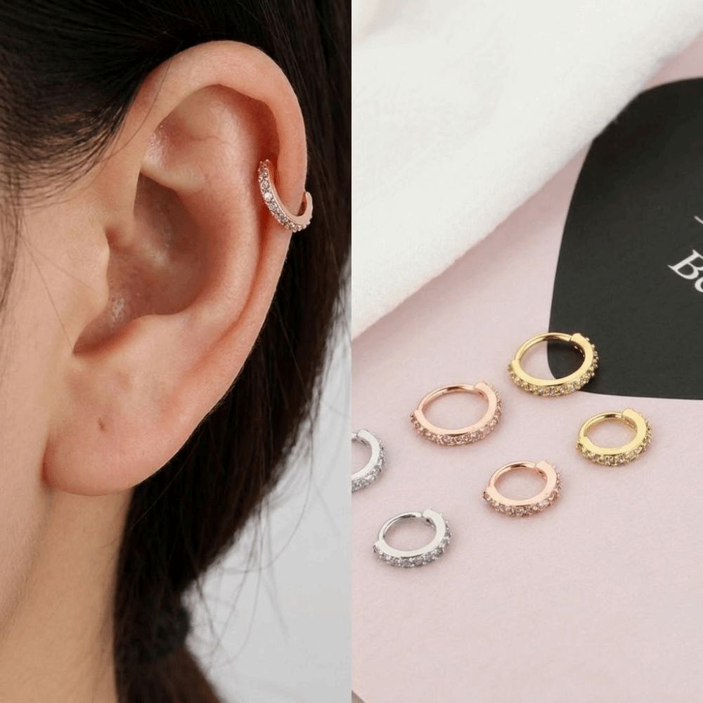 Панк-кольцо для носа с кубичес – обзор и цена Body Jewelry Europe