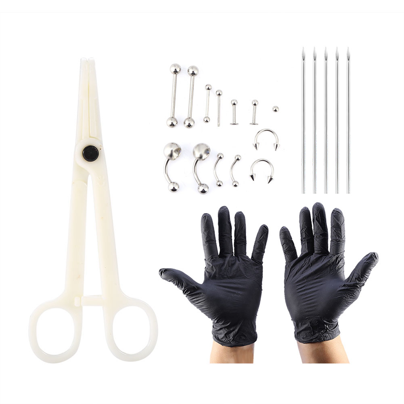 20 шт./компл. язык, нос, пупок – обзор и цена Body Jewelry Kit