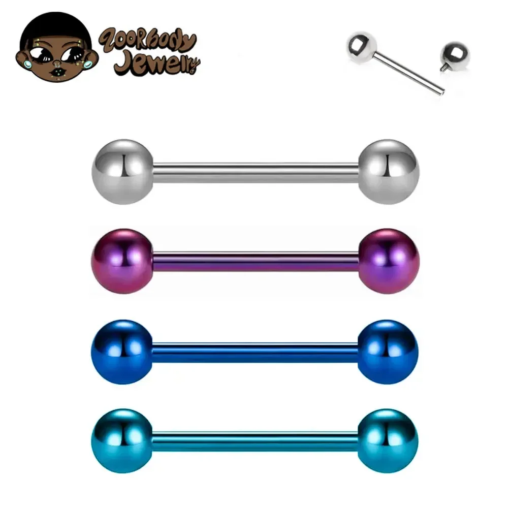 1/10 шт. F136, титановая штанг – обзор и цена Tongue Barbell Straight