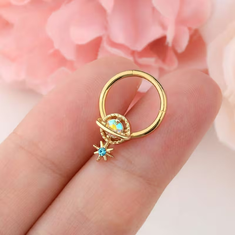 Кольца для пирсинга Septum Pla – обзор и цена Body Jewelry Surgical Steel