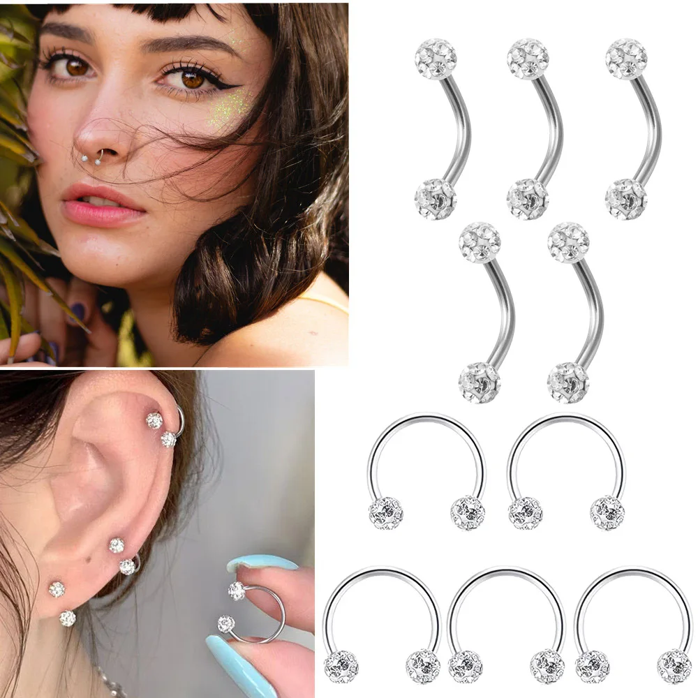 5 шт., шарик из нержавеющей ст – обзор и цена Body Jewelry Metal Types