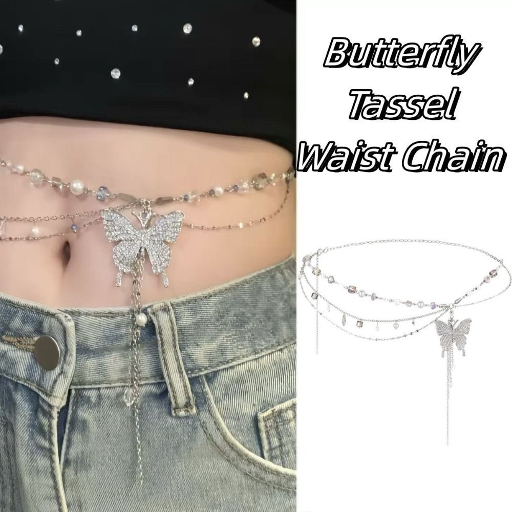 Многослойная геометрическая ме – обзор и цена Body Jewelry Y2K