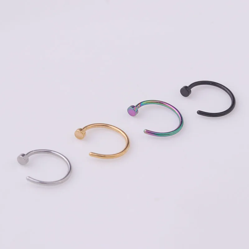 Набор из 5 штук: Кольца для пи – обзор и цена Body Jewelry Surgical Steel