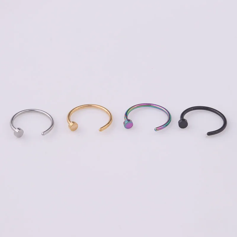 Набор из 5 штук: Кольца для пи – обзор и цена Body Jewelry Surgical Steel