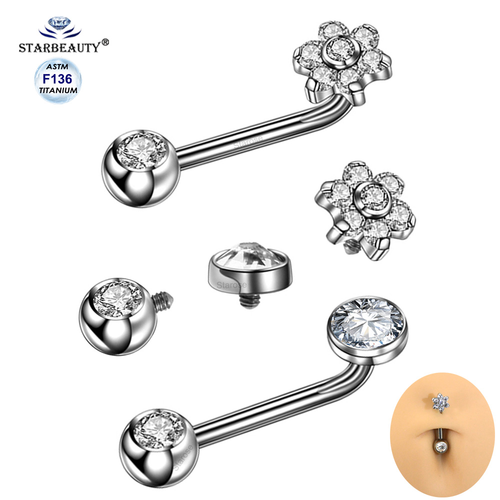 1 шт. Титановый вертикальный п – обзор и цена Body Jewelry Vch