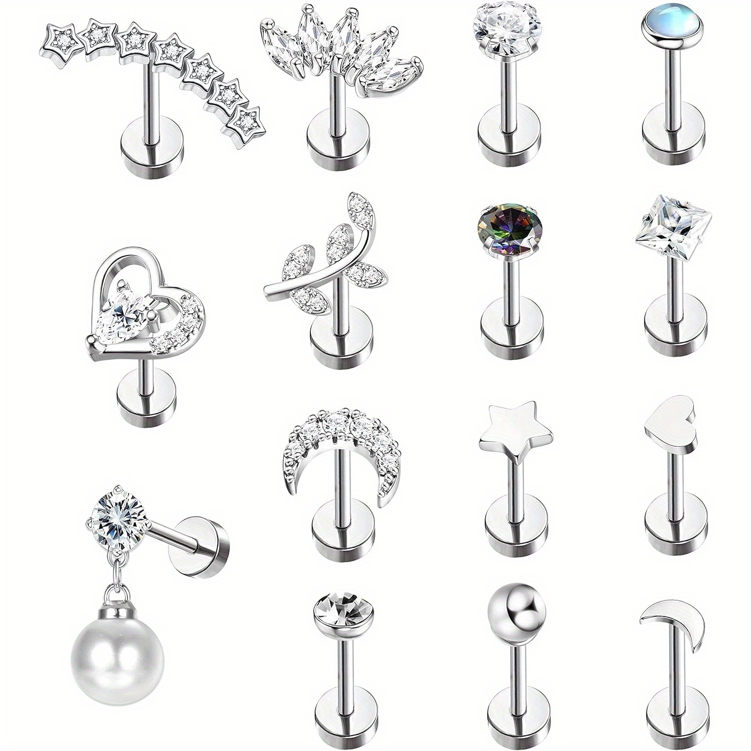 Drperfect серьги-гвоздики из н – обзор и цена Body Jewelry Surgical Steel