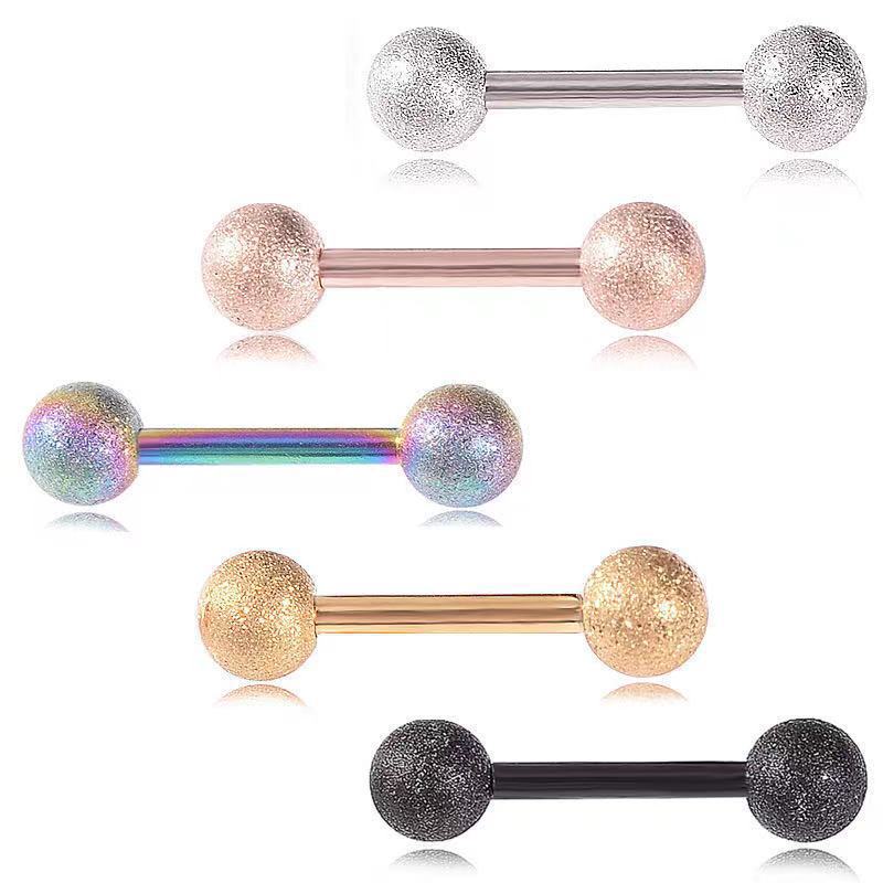 Пирсинг-украшение: прямой барб – обзор и цена Tongue Barbell Straight
