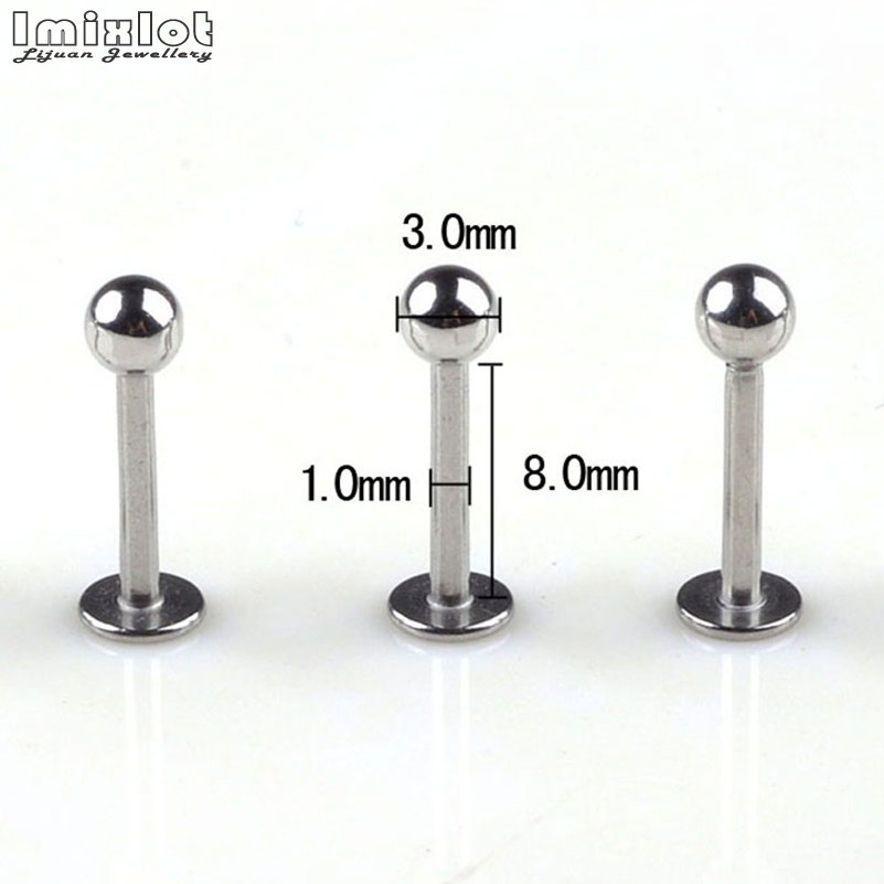 Кольца для пирсинга с языком и – обзор и цена Tongue Barbell Straight