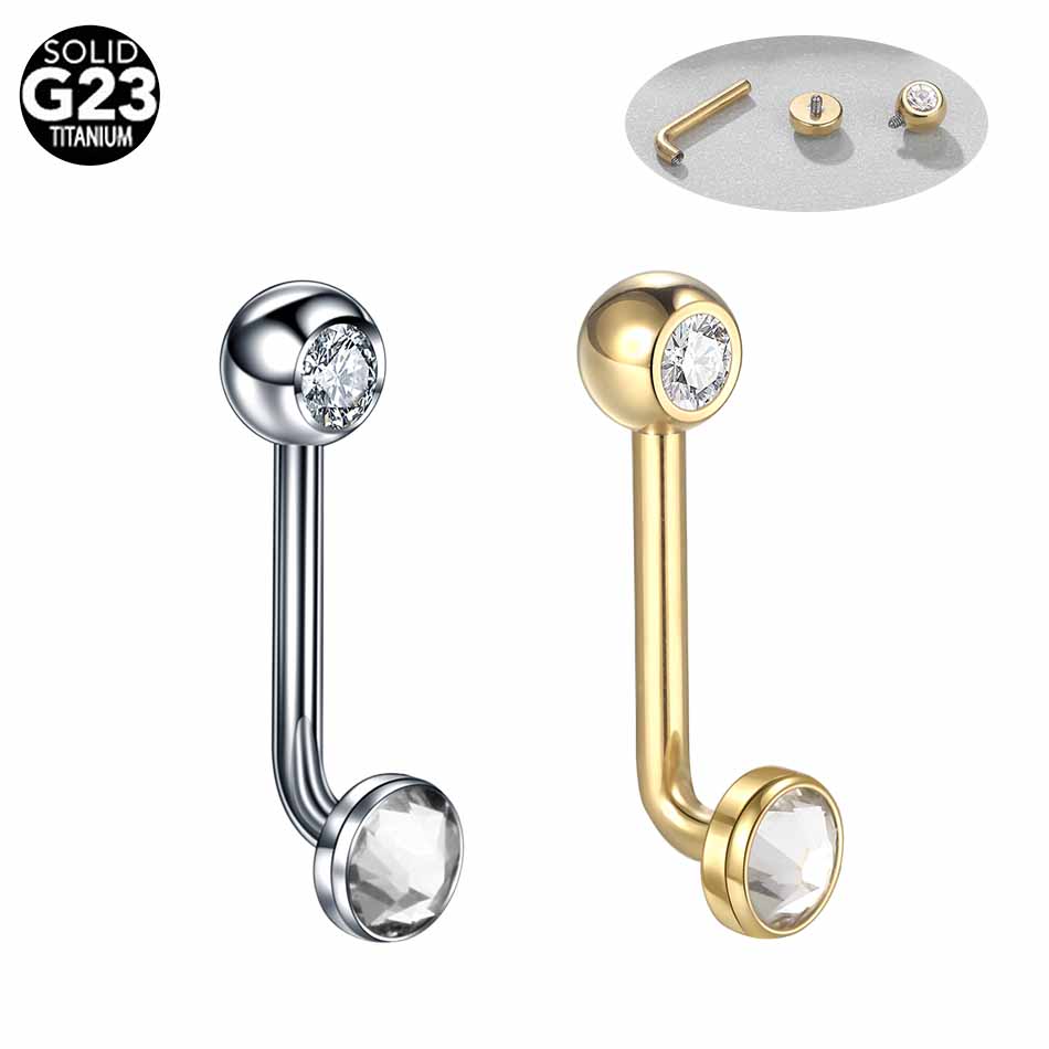 1 шт. G23 титан Кристина верти – обзор и цена Body Jewelry Vch