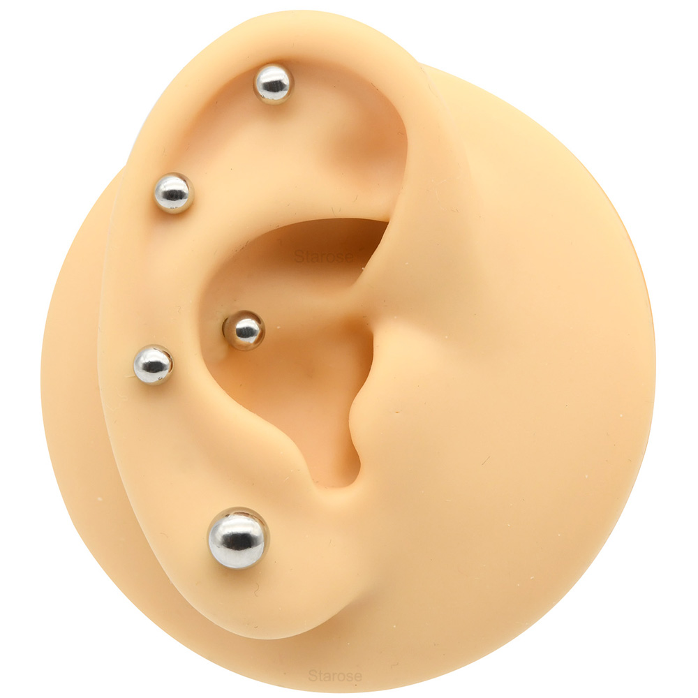 1 шт. 12G-00G из нержавеющей с – обзор и цена Tongue Barbell Straight