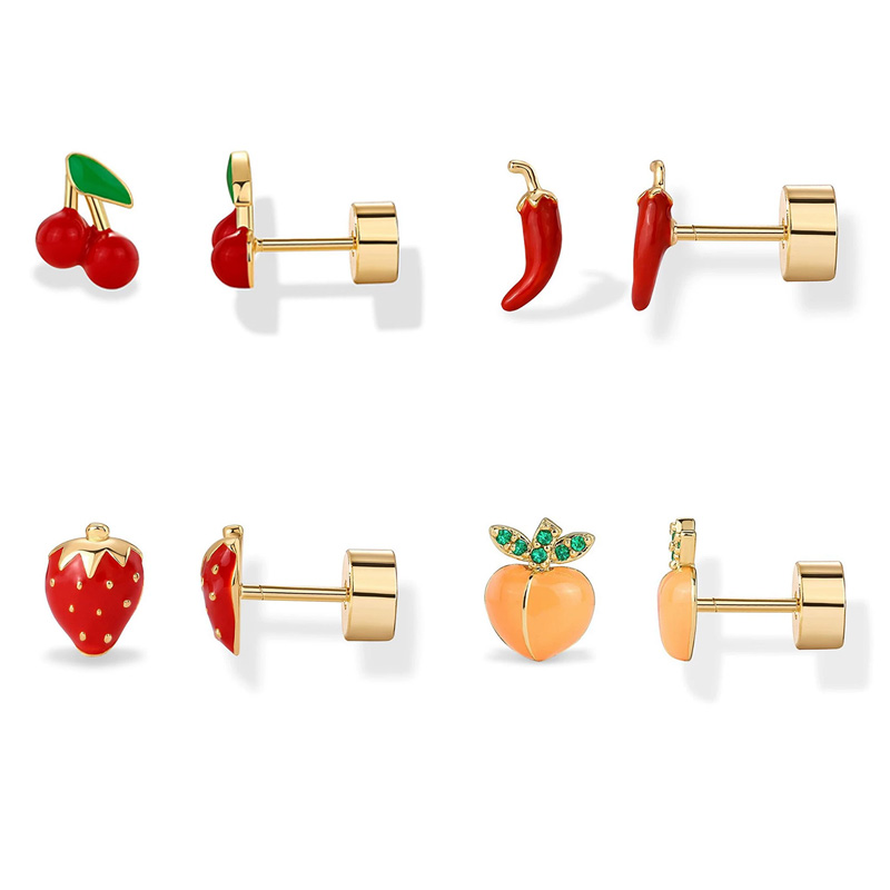 2 шт., серьги-гвоздики для хря – обзор и цена Body Jewelry Surgical Steel
