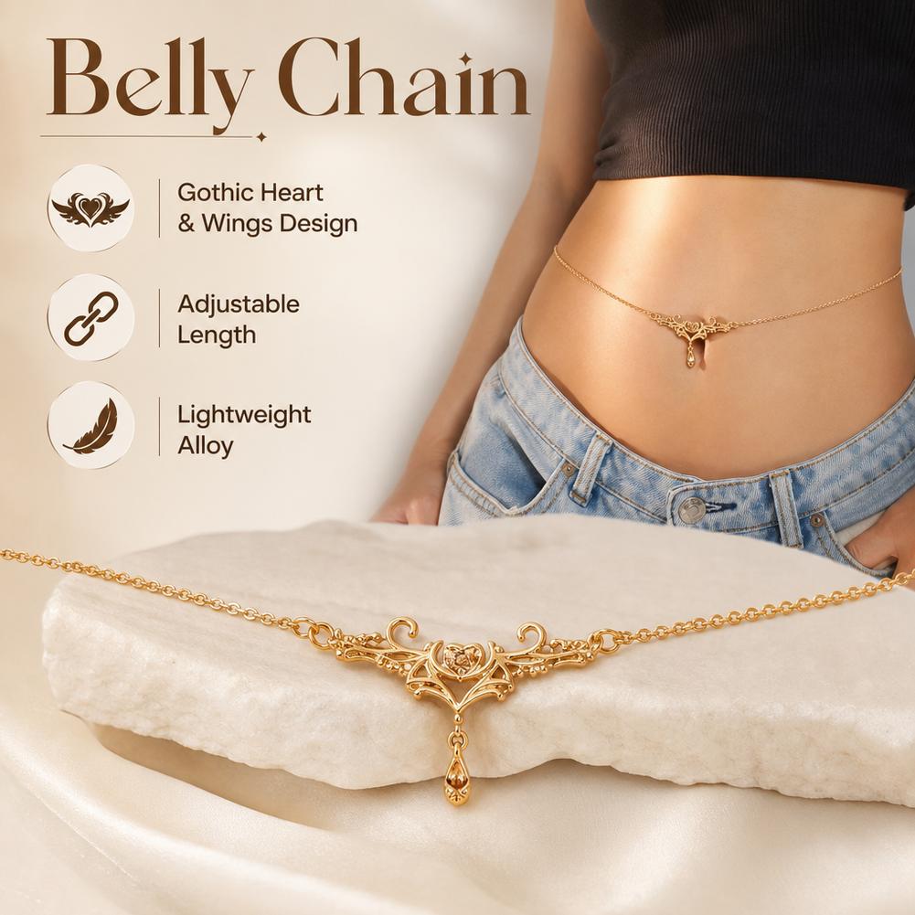 Готическая цепочка на талию в  – обзор и цена Body Jewelry Y2K