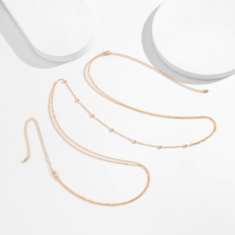 Простое колье-цепочка на грудь – обзор и цена Body Jewellery