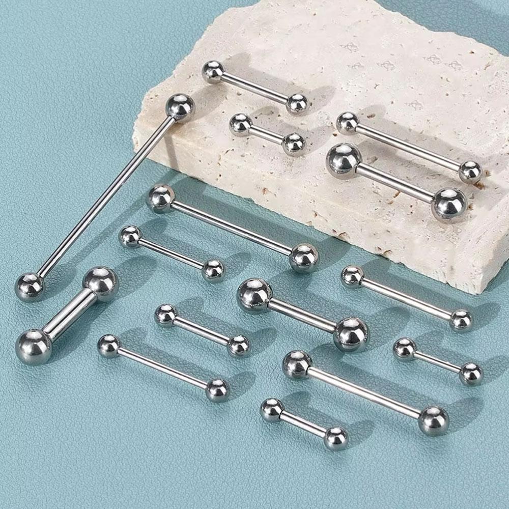 1PC из нержавеющей стали прямы – обзор и цена Tongue Barbell Straight