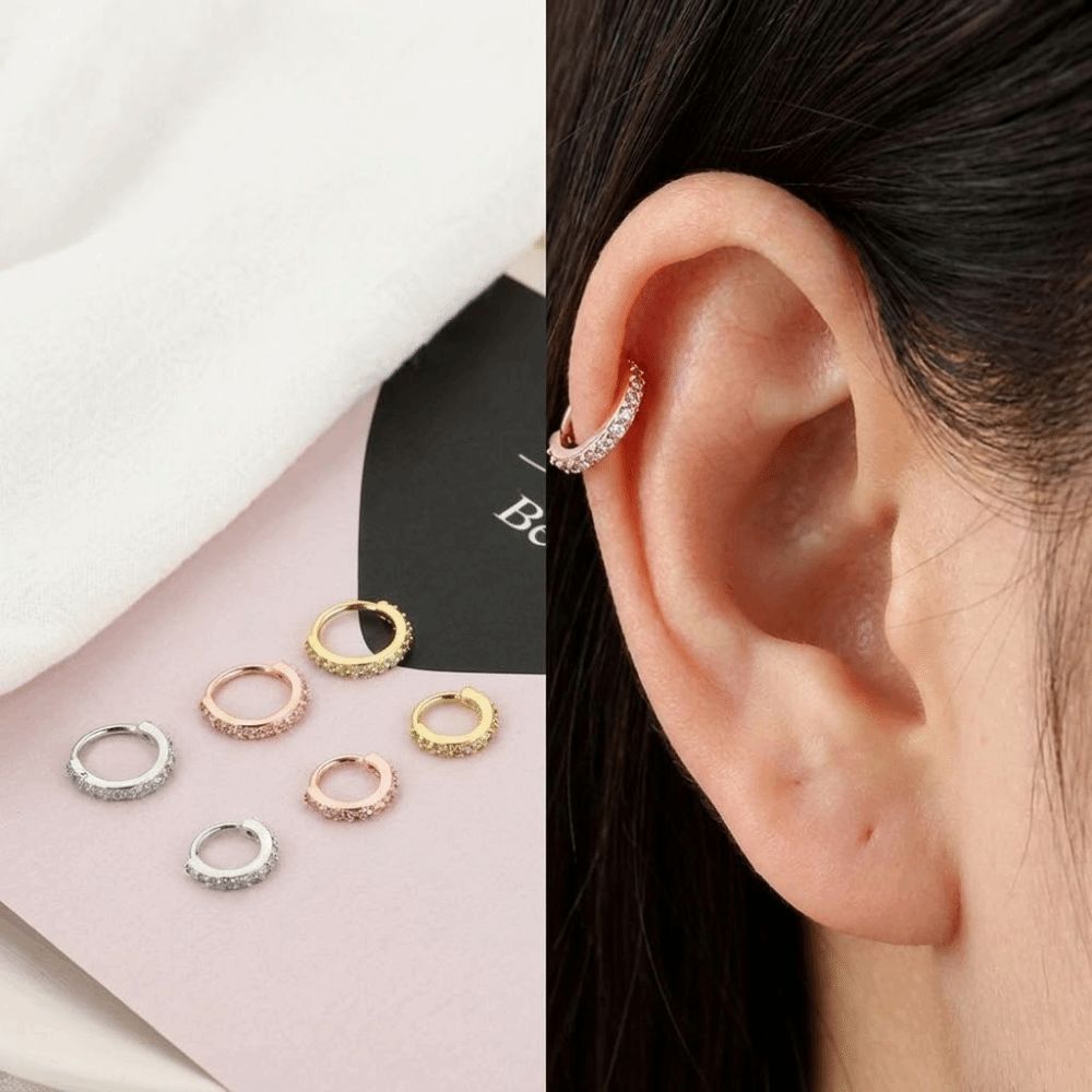 Панк-кольцо для носа с кубичес – обзор и цена Body Jewelry Europe