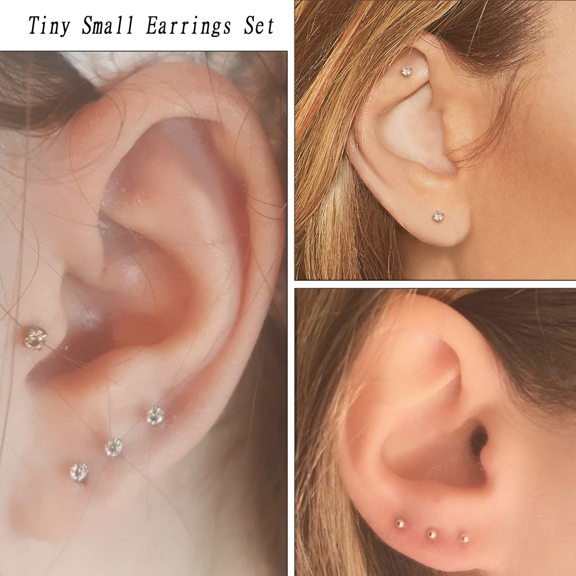2 шт. крошечные хирургические  – обзор и цена Body Jewelry Surgical Steel